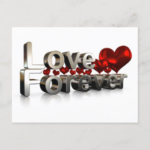 Carte postale Love Forever