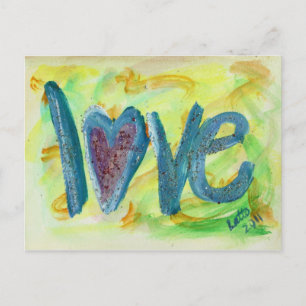 Carte postale Love Fresh Spring Art Painting