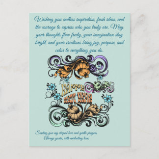 CARTE POSTALE LOVE GIFT MOM DAD TEACHER BOSS SON SISTER BROTHER