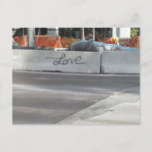 Carte Postale ~Love Graffiti Art~ POSTCARD, CUSTOMISEZ-LE !