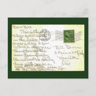 Carte postale LOve LeTer