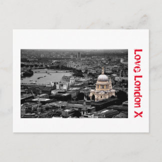 Carte Postale Love London X - Cathédrale St Paul