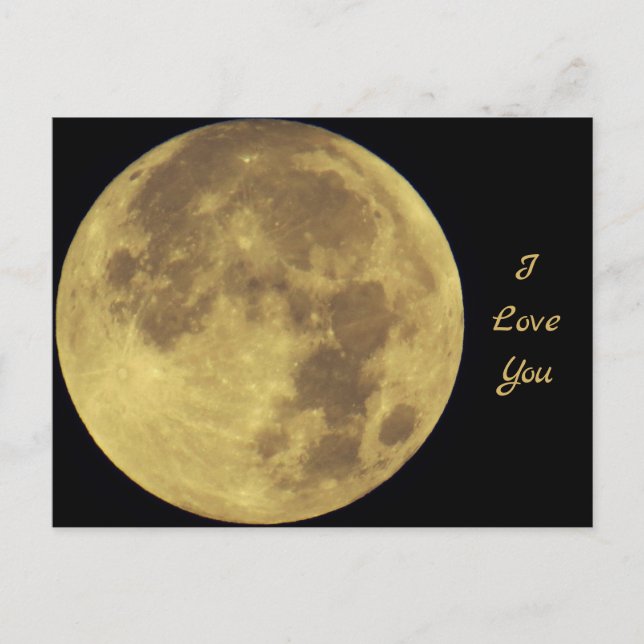 Carte Postale Love Moon (Devant)