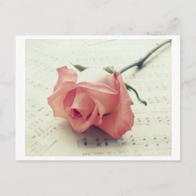 Carte Postale Love Note (Devant)