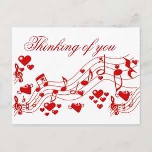 Carte Postale Love Notes_