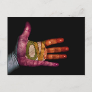 Carte Postale Love Palm