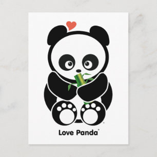 Carte Postale Love Panda®
