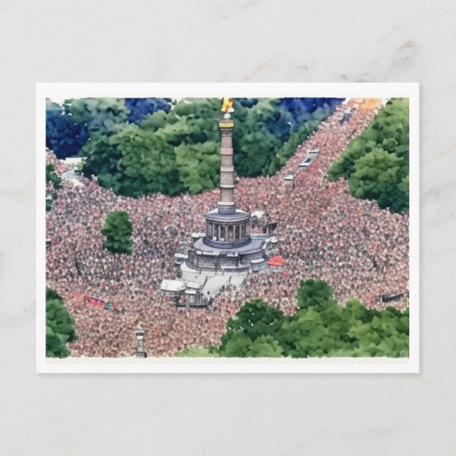 Carte Postale Love Parade 2008 (Devant)