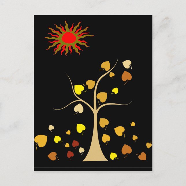 Carte postale Love Tree (Devant)