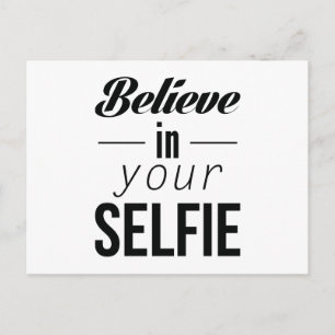 Carte Postale Love Your Selfie