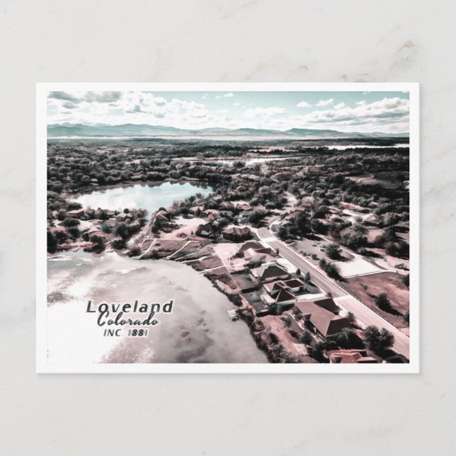 CARTE POSTALE LOVELAND COLORADO (Devant)