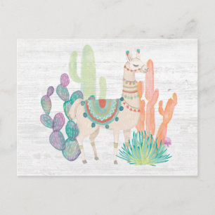 Carte Postale Lovely Llamas II