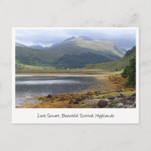 Carte Postale Lovely Loch Sunart, Écosse