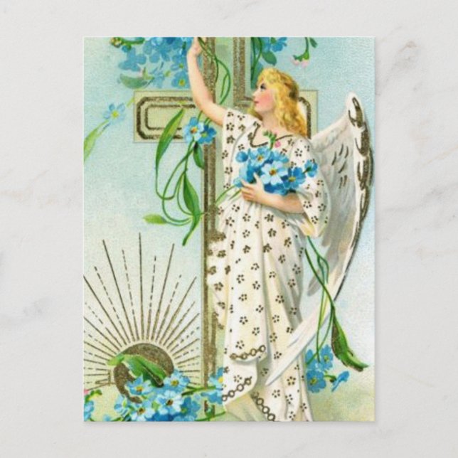 Carte Postale Lovely Oublie Moi Pas Angel (Devant)