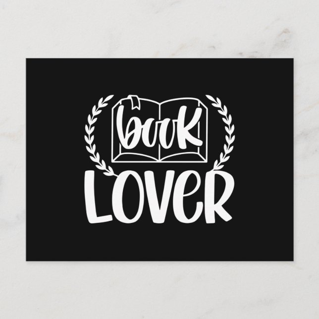 CARTE POSTALE LOVER DU LIVRE (Devant)