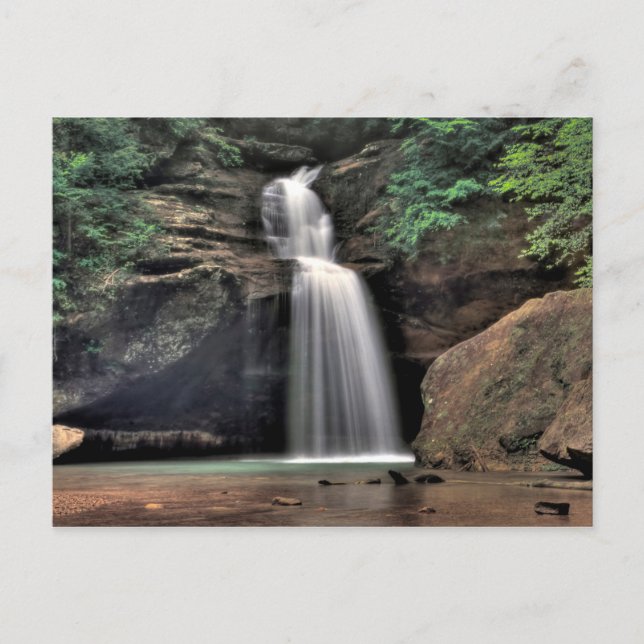 Carte Postale Lower Falls, Old Man's Cave, Hocking Hills, Ohio (Devant)