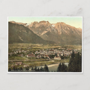 Carte Postale Lower Inn, Hall et Bettelwurfspitze, Tyrol, Instit