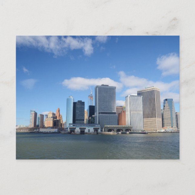 Carte postale Lower Manhattan Skyline (Devant)