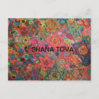 CARTE POSTALE L'SHANA TOVA