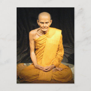 Carte Postale Luang Poo Mun Bhuridatto ... Moine bouddhiste