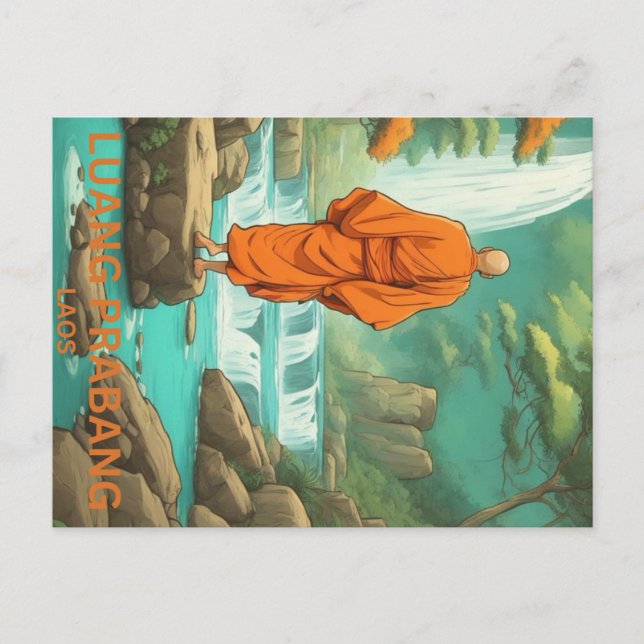 Carte postale Luang Prabang (Devant)