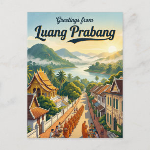 Carte Postale Luang Prabang Laos