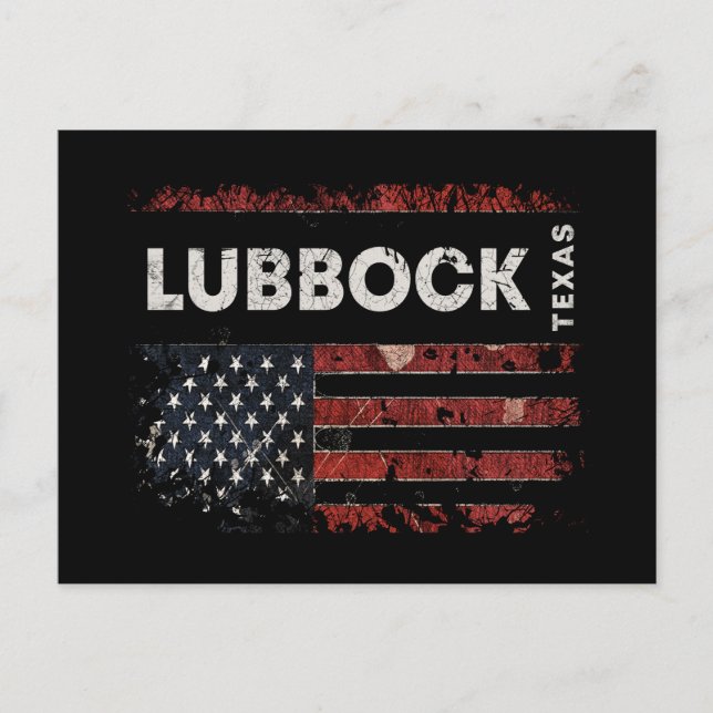 Carte Postale Lubbock Texas (Devant)