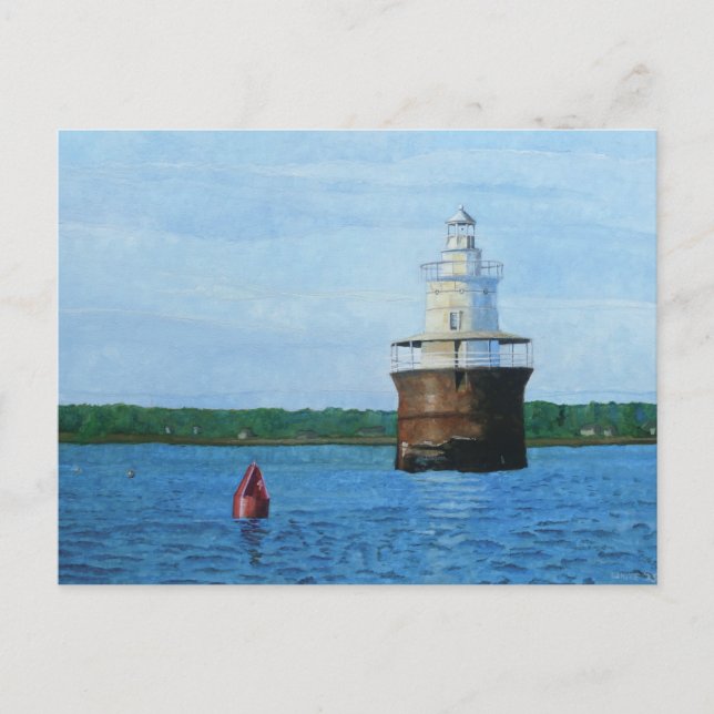 Carte Postale Lubec Channel Peinture de lumière (Devant)