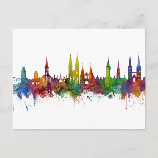 Carte Postale Lubeck Germany (Devant)