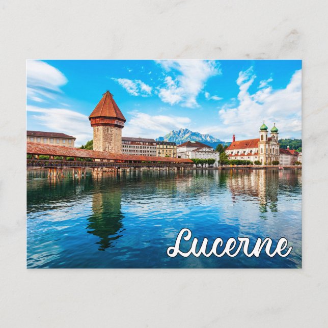 Carte Postale Lucerne, Suisse (Devant)