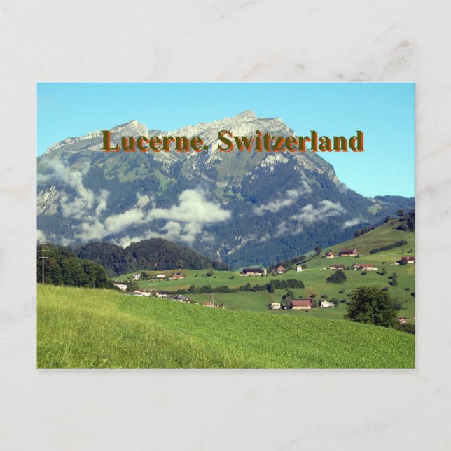 Carte postale Lucerne Suisse (Devant)
