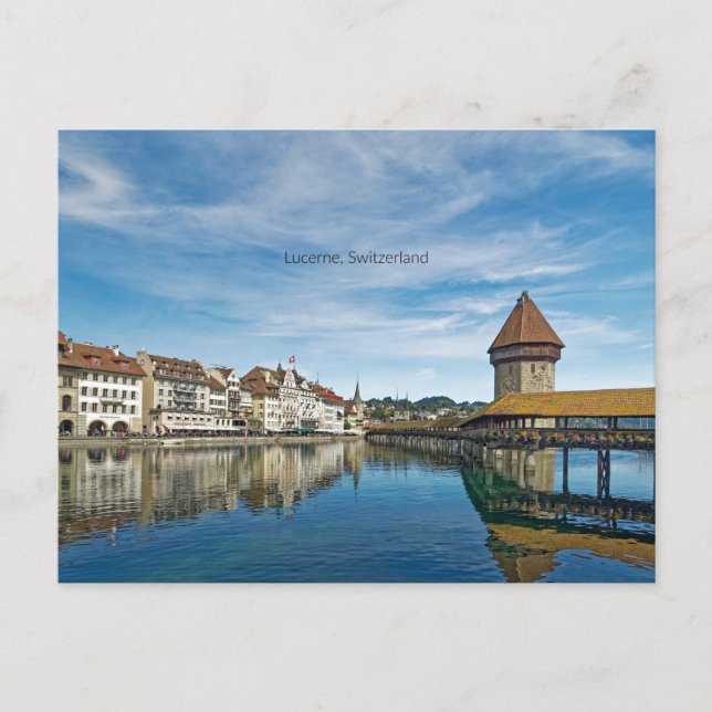 Carte Postale Lucerne, Suisse (Devant)