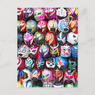 Carte Postale Lucha Libre