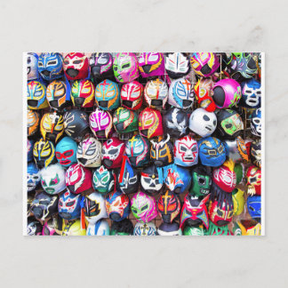 Carte Postale Lucha Libre