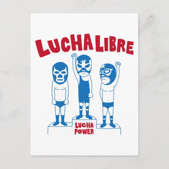 CARTE POSTALE LUCHA LIBRE#67 (Devant)