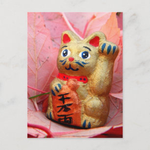 Carte Postale Lucky Automne Gold