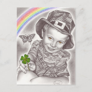Carte Postale Lucky Clover
