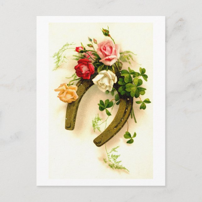 Carte Postale Lucky Horseshoe (Devant)