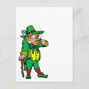 Carte Postale Lucky Leprechaun