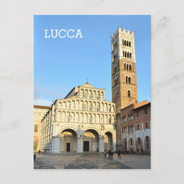 Carte Postale Lucques, Italie (Devant)