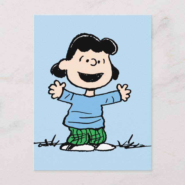 Carte Postale Lucy Les Bras Ouverts (Devant)