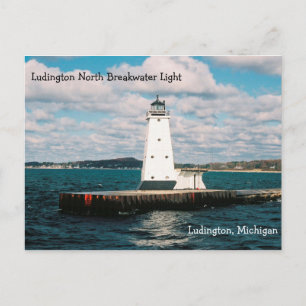 Carte postale Ludington North Breakwater