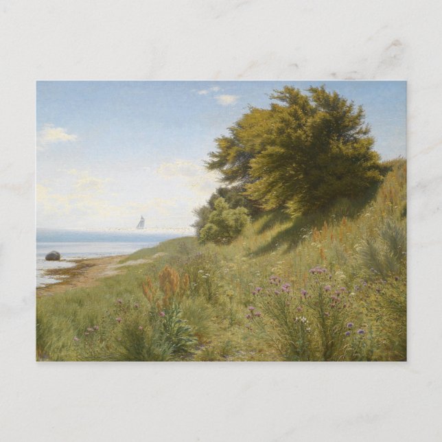 Carte Postale Ludvig Kabell - Jour d'été en mer (Devant)