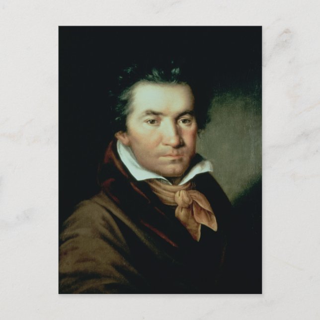 Carte Postale Ludwig van Beethoven (Devant)