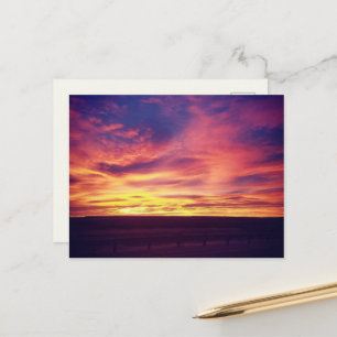Carte Postale Lueur du soir