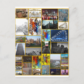 Carte Postale Lueur Pittsburgh