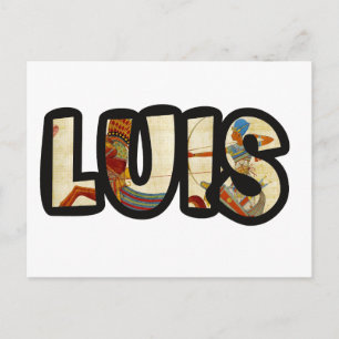 CARTE POSTALE LUIS