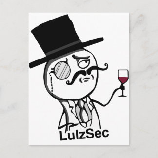 Carte Postale LulzSec