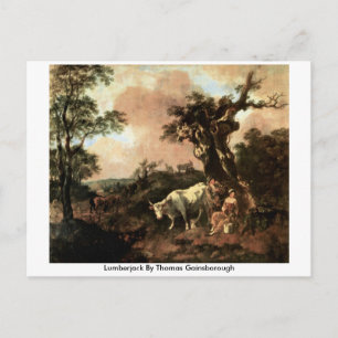 Carte Postale Lumberjack Par Thomas Gainsborough