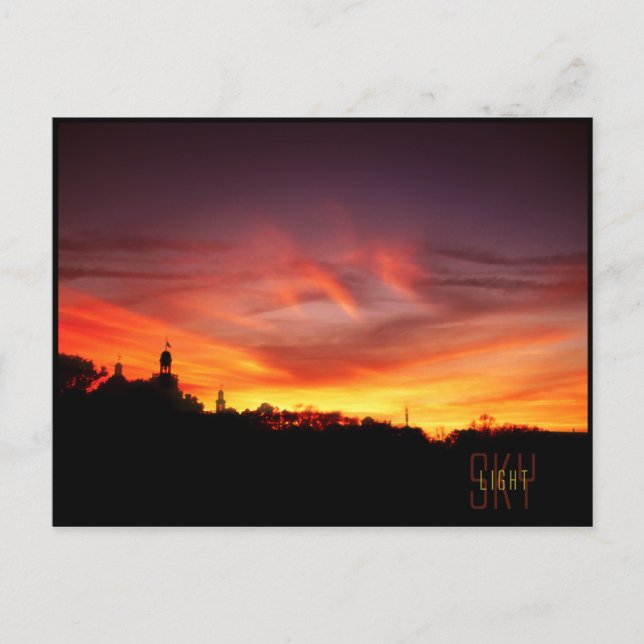 Carte Postale lumière (Devant)